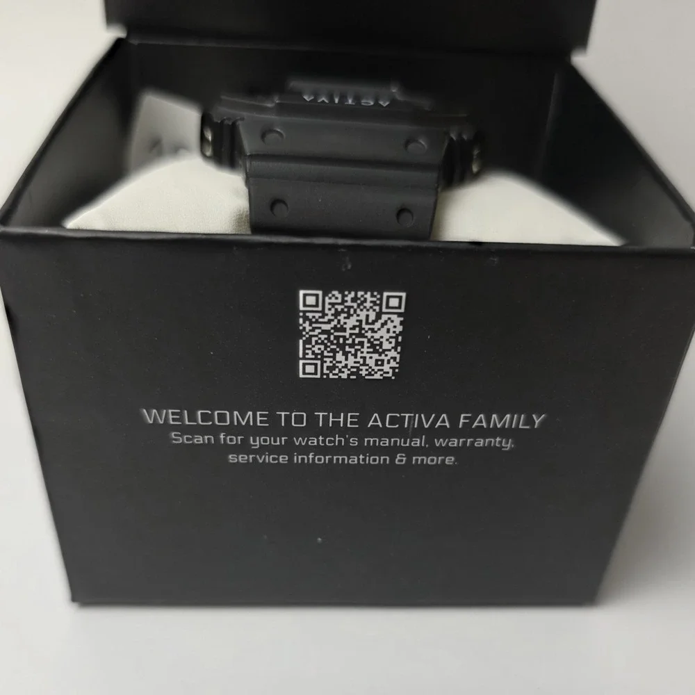NEW Activa Retro X Invicta Men's Digital Watch - 44.5mm. Black (ACW424-002) #416